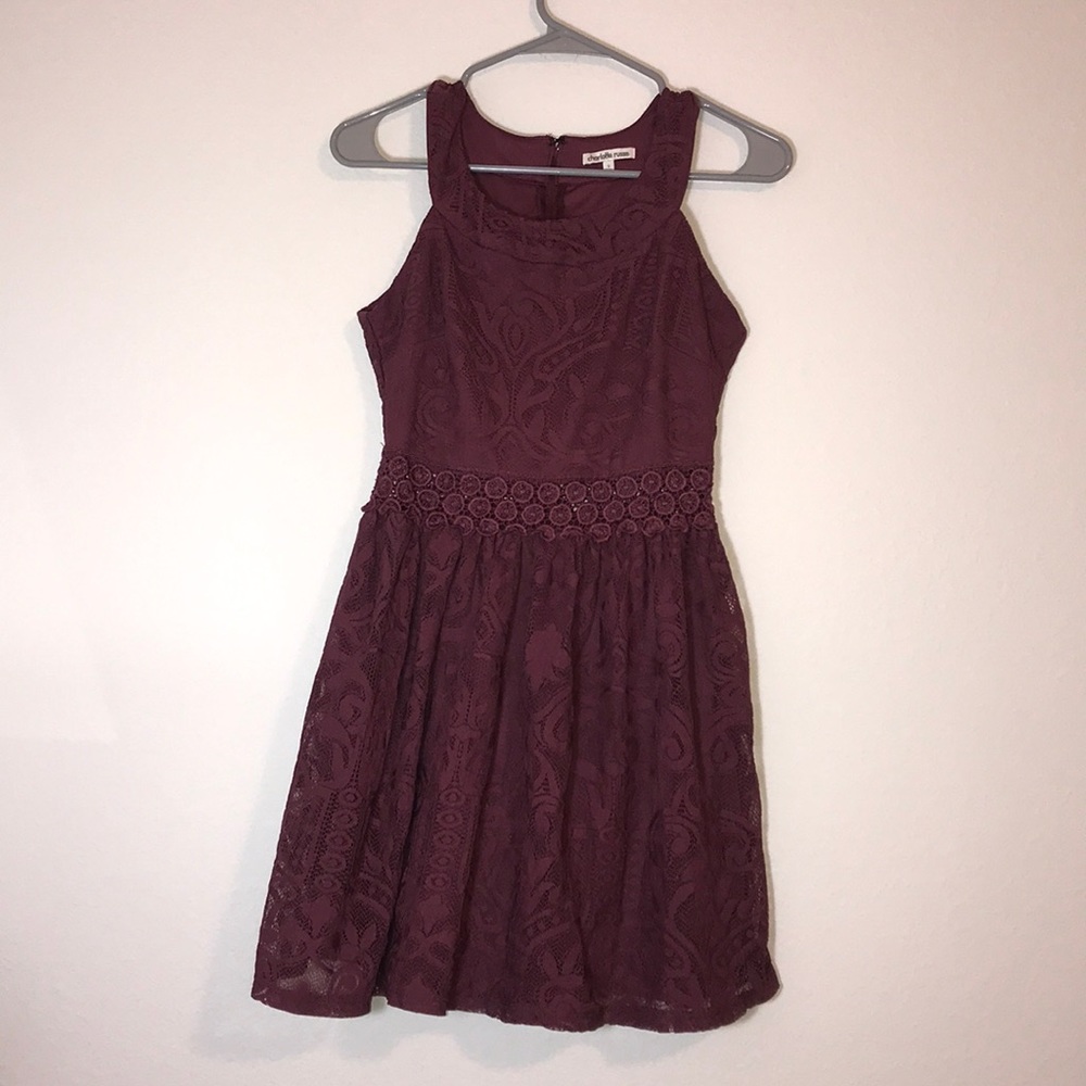 Purple dress